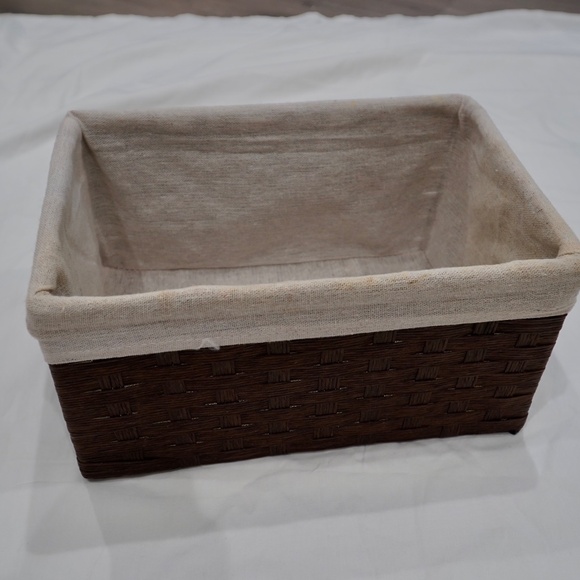 BROWN WOVEN BIN - Picture 4 of 14